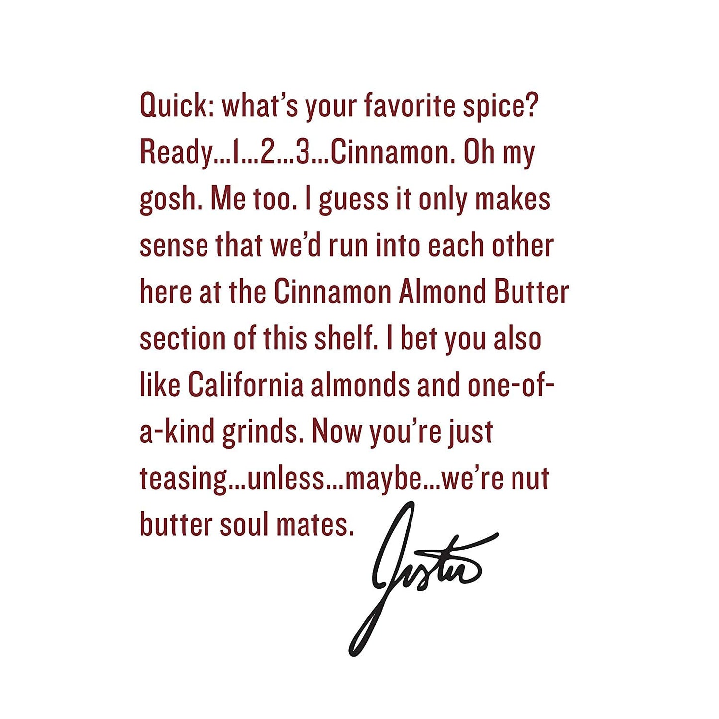 Justin's, Almond Butter Cinnamon, 16 Ounce