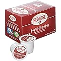 Red Rose English Breakfast Tea - 12 Single Serve Cups (1 Box)