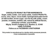 The Amish-Buggy Creamy Fresh Made 7 Pound Slabs Fudge (Chocolate Peanut Butter Swirl)