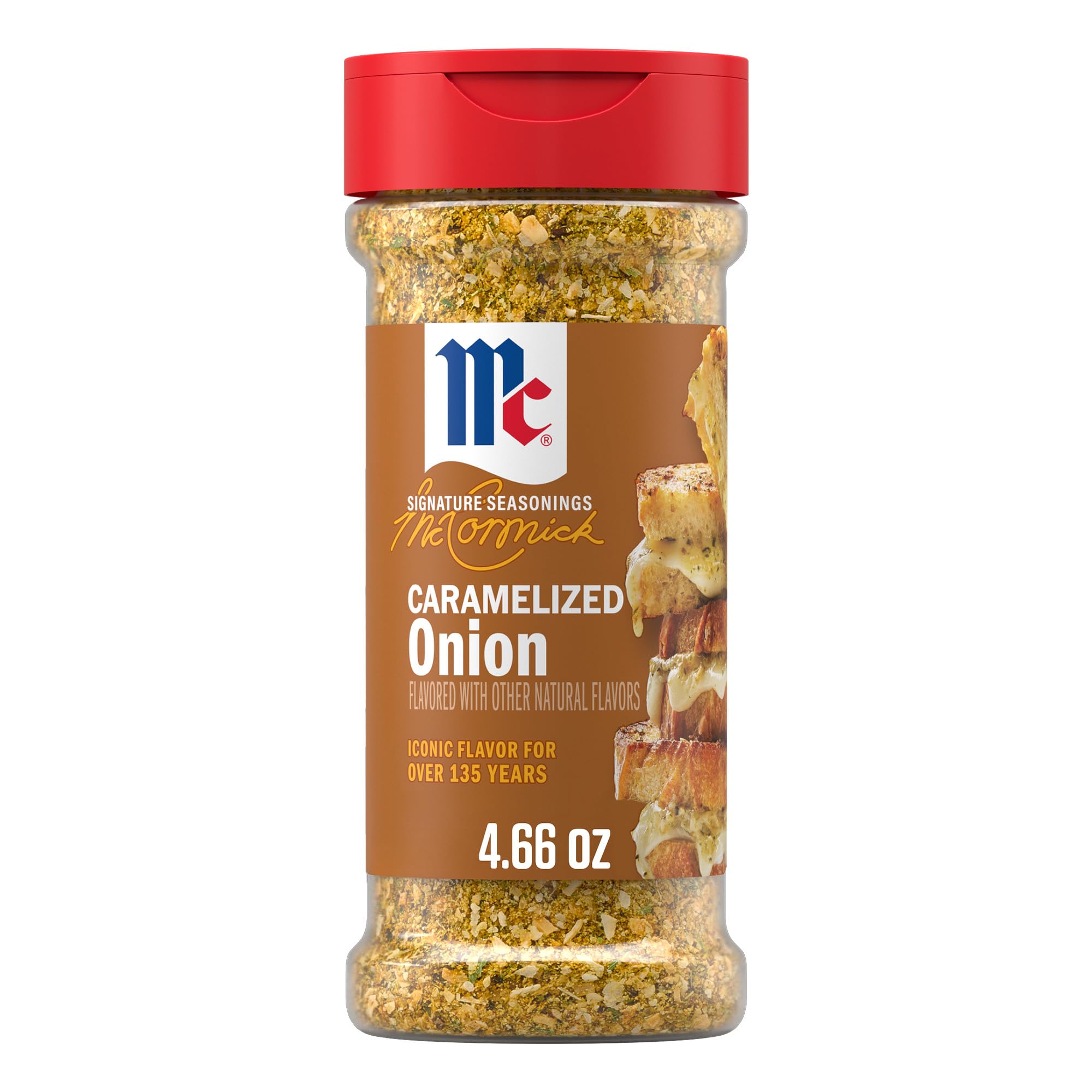 McCormick Seasoning, Caramelized Onion, Signature Seasonings, No Artificial Flavors, No MSG Added, Sweet Caramelized Onion & Savory Umami Flavor