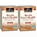Bravo Tea Reishi Liver Health Caffeine Free, 20 Tea Bags, 2 Count