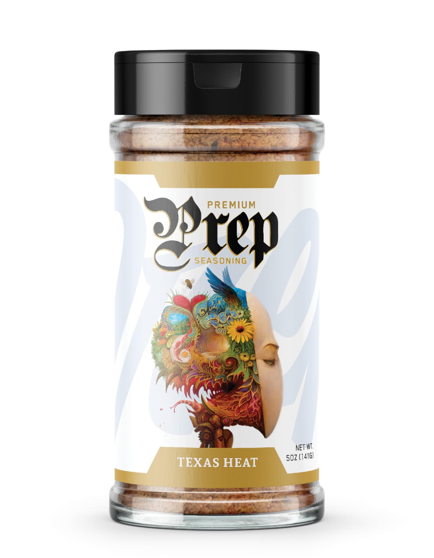 Underground Bio Labs | Prep By Jefe Premium Seasoning | Low Sugar/Sodium | MSG/Gluten Free | 13 Mouthwatering Flavors (5oz) (Texas Heat)