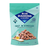 Blue Diamond Almonds Salt N' Vinegar Flavored Snack Nuts, 16 Oz Resealable Bag (Pack of 1)