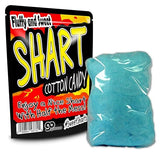 Gears Out Shart Cotton Candy - Novelty Candy for Teens - Blue, Gluten-Free, Snack Size