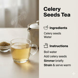 SPICY PANTRY Celery Seeds 4 oz - Whole, Aromatic Spice for Pickling, Salad, Dressings, Soups and Spice Blend - Bold Earthy Flavor, Antioxidant-Rich