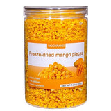 MOCKRAND Freeze Dried Diced Mango No Sugar Added 7.05OZ,Freeze Dried Fruit, Dried Mangoes, Fruit Snacks, Ideal for Infusing Drinks, Baked
