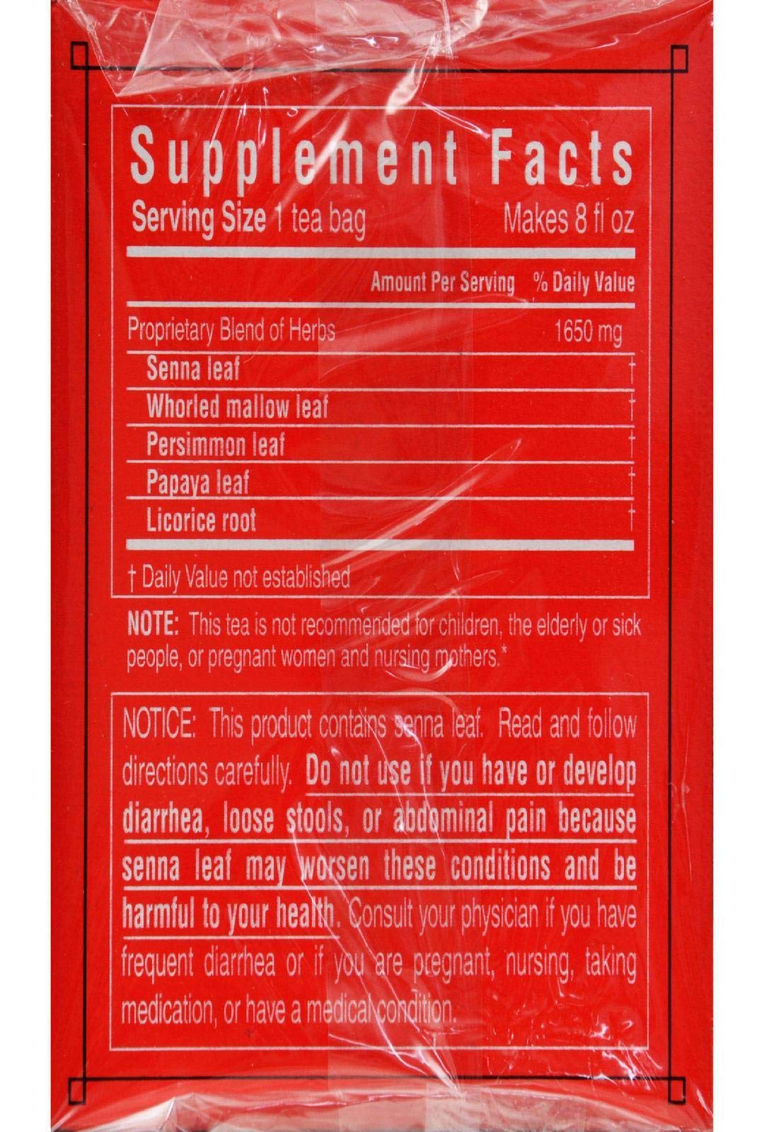 Triple Leaf Super Slimming Triple Leaf Tea Bags - 20 ct, 1.4 Oz