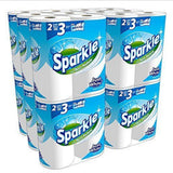 Sparkle Paper Towels 24 Giant Rolls ,2-ply Paper Towel Pick-A-Size Sheet Classic Sparkle Just White Pick A Size