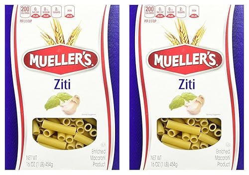 Muellers Ziti, 16 Ounce (Pack of 2)