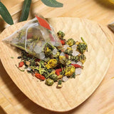 Honeysuckle chrysanthemum tea 8.81 oz (5g*50bags), Chinese Pure Nature Wolfberry Health Care Mixed Tea, Combination Tea ??????250g