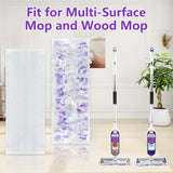 20P Swiffer mop Replacement Pads. Compatible with Swiffer Power Mop. Vacuum-Packed Disposable mop Pads. Suitable for Multiple Surfaces. Suitable