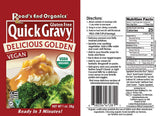 Roads End Organics Gravy Variety Pack ~ Includes (4) Shiitake Mushroom Gravy Mix, 1 Oz, (4) Savory Herb Gravy Mix, 1 Oz and (4) Golden Gravy Mix, 1 Oz