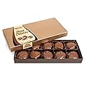 Anthony Thomas Chocolates, Pecan Dainties, Milk Chocolate, Soft Buttery Caramel, Gift Box (10 Count, Milk Chocolate)