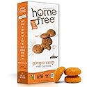 Homefree Mini Ginger Snap Cookies, Gluten Free, Nut Free, Vegan, School Safe and Allergy Friendly Snack, 5 oz. (Pack of 1)