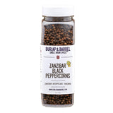 Burlap & Barrel Zanzibar Black Peppercorns - Award-Winning, Vine-Ripened Whole Peppercorns with Bright, Lemony, Spicy Flavor - As seen on Shark Tank