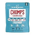 Chomps Mini Grass-Fed and Finished Sea Salt Beef Jerky Snack Sticks 6-Pack - Keto, Paleo, Whole30, 4g Lean Meat Protein, Gluten-Free, Zero Sugar Food