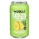 Waku, Tea Prebiotic Herbal Pineapple, 12 Fl Oz
