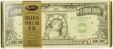 Barton's Million Dollar Milk Chocolate Bar, Creamy Milk Chocolate Candy, Fun Novelty Gift, Party Favor, Stocking Stuffer (2 Ounce Bar, Pack of 12)