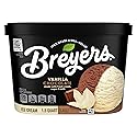 Breyers Ice Cream For a Delicious Frozen Dessert Vanilla Chocolate Made with 100% Grade A Milk & Cream 48 oz