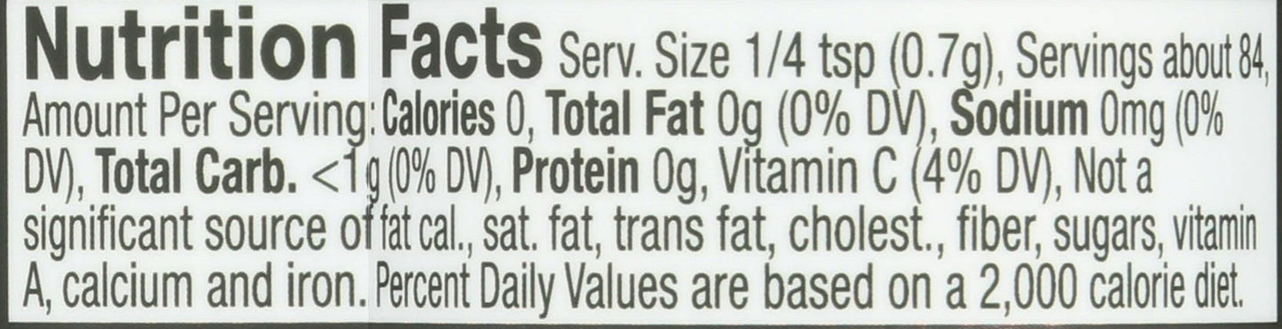 Frontier Seasoning Blends, Salt-Free Lemon Pepper, 2.08-Ounce Bottle