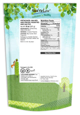 Food to Live Pistachios, Halves and Pieces, Roasted and Salted, 8 Ounces - Crunchy, Delicious, and Nutrient-Rich Snack, High in Protein and Fiber