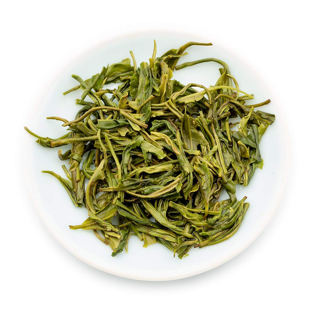 Oriarm Qingdao Laoshan Green Tea Loose Leaf - Chinese Cloud and Mist Tea Leaves - 225g (8-ounce) Ziplock Resealable Bag