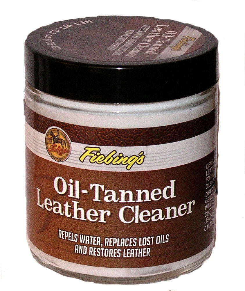 Fiebing's Oil-Tanned Leather Cleaner Treatment - Clean Replenish and Restore