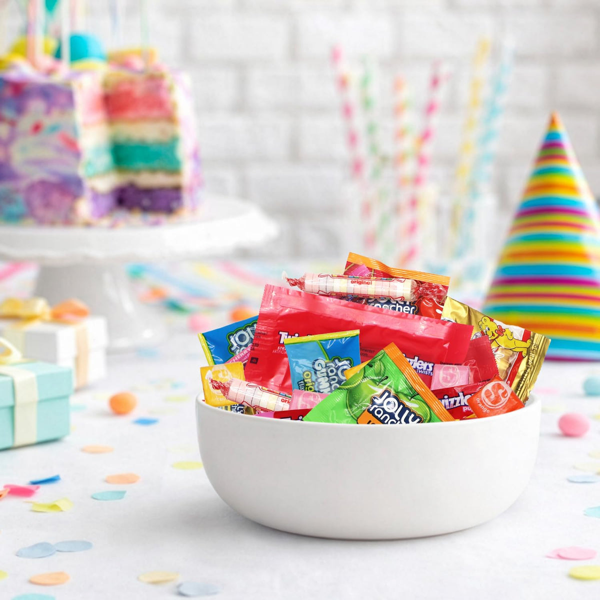 Bulk Candy Variety Pack - 3 lb Large Assorted Individually Wrapped Party Candies Mix for Pinata Fillers, Classrooms, Candy Bowls & Holiday Party