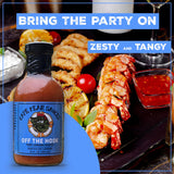 Cape Fear Sauces Off the Hook Cocktail Sauces for Shrimp and Seafood, Classic Cocktail Sauce Perfect for Your Favorite Dishes with Fresh Horseradish