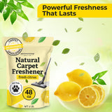 Aromasong Carpet Deodorizer - 100% Natural Carpet Freshener Powder - Safe For Pets - Carpet Powder For Vacuuming - Upholstery Deodorizer - Effective