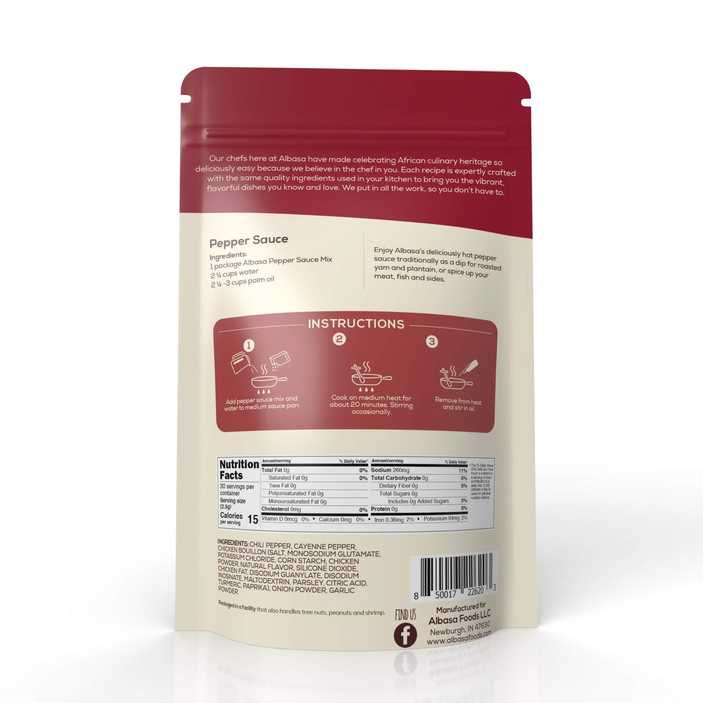 Pepper Sauce Mix (7.19oz) Ofada Stew
