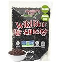 Floating Leaf Pure Long Grain Wild Rice - Non-GMO & Gluten free | Organic Wild Rice Riz Sauvage (Pack of 1) 8 oz | All Natural Vegan Healthy Food for The Whole Family