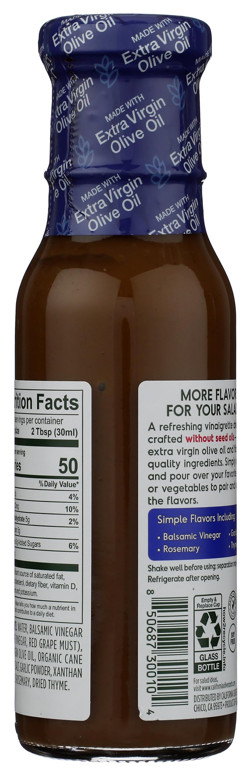California Olive Ranch Balsamic Vinaigrette Dressing, 10 oz