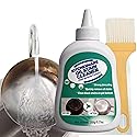 Tanmeni Kitchenware Oil Stain Cleaner, Multi-purpose Kitchen Cleaner, Pot Bottom Black Stain Cleaner, Pan Bottom Cleaning Paste,Powerful Kitchenware