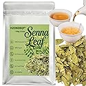 Senna Leaves Tea, Dried Herbal Tea, 100% Natural - 3.53 oz (100g) | Loose Leaf Dried Senna Alexandrina, Non-GMO, Caffeine-Free