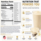 PROTIFIT - High Protein Pudding/Shake Mix, 15g Protein, Low Calorie, Low Fat, Low Carb, Aspartame Free, Idea Protein Compatible, Meal Replacement, 7
