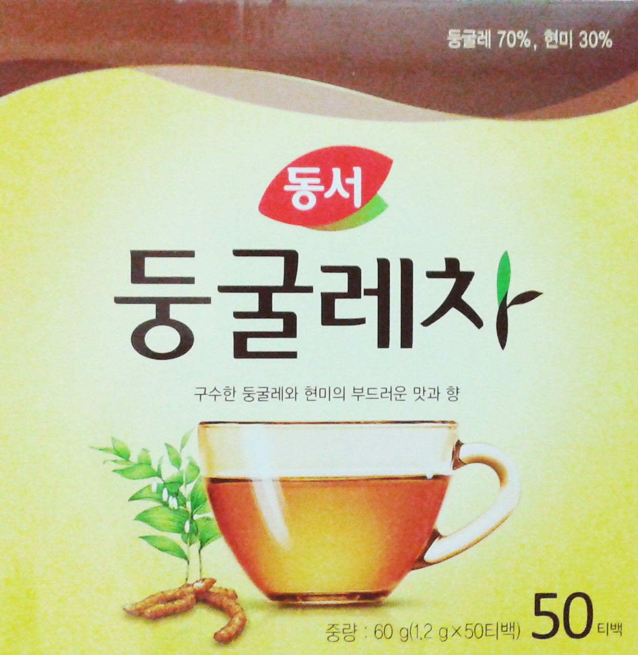 Dong Suh Korean Tea Solomon's Seal Tea Pack of 2(100tea Bag)
