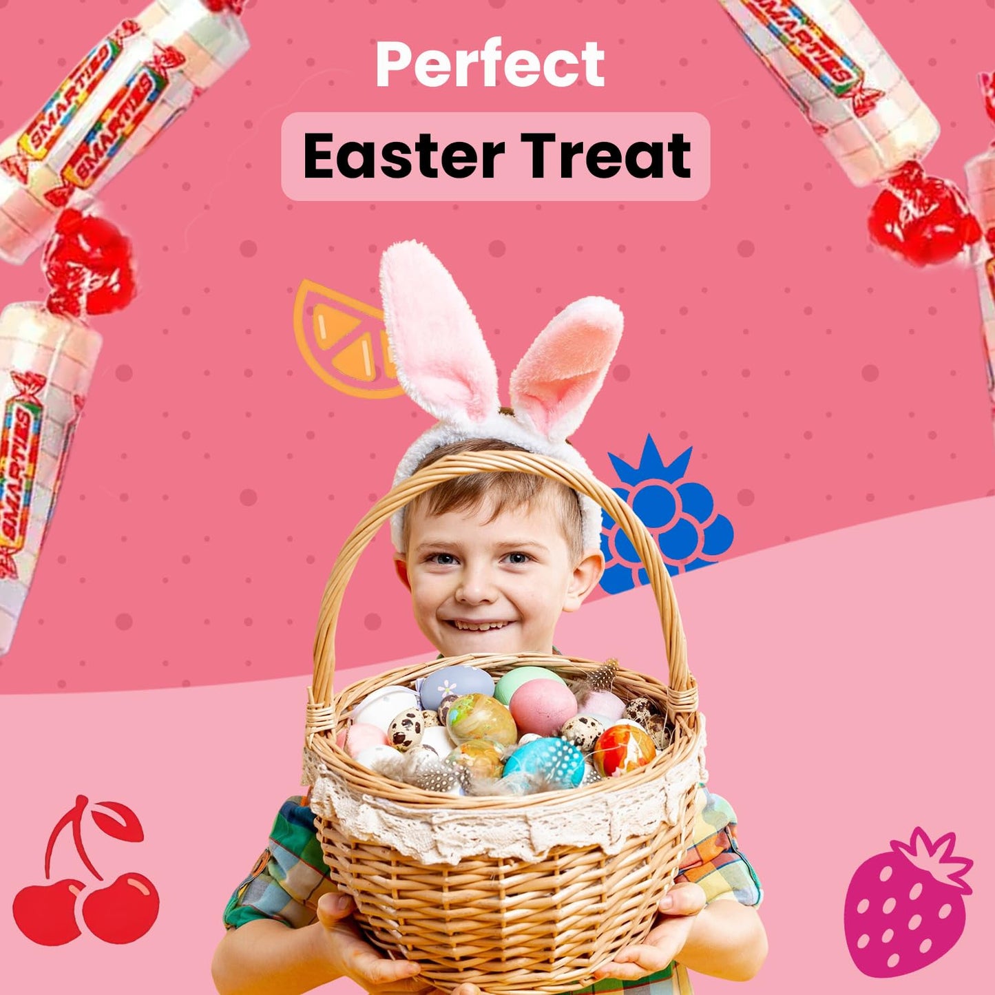 Smarties Candy Mini Rolls - Gluten & Vegan Free - Classic Sweetness From Family Owned Company Since 1949, Peanut & Dairy Free - Individually Wrapped
