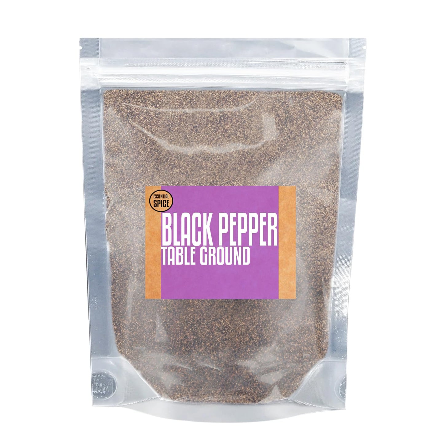 Essential Spice Table Ground Black Pepper, 90 oz - Smooth, Pungent & Aromatic Flavor - Finely Ground Black Pepper for Everyday Cooking, Seasoning