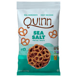 Quinn Whole Grain Sea Salt Pretzel Twists - Made with Real Ingredients, Whole Grain Sorghum, Sea Salt, Vegan, Gluten Free, Dairy Free, Non-GMO - 5.6