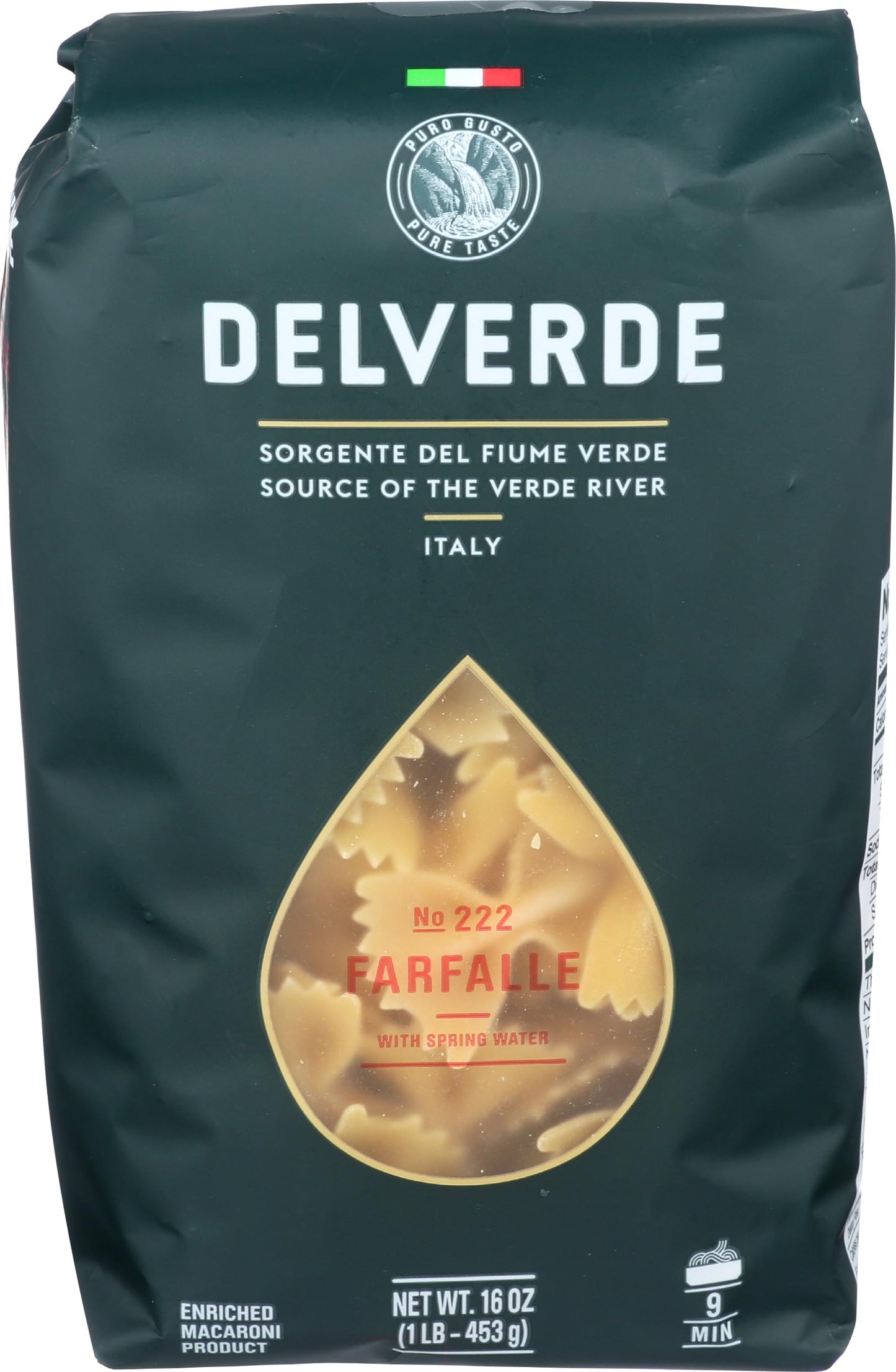 Delverde Farfalle Pasta, 16 OZ