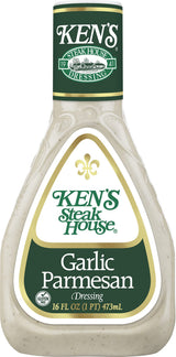 Ken's Steak House, Garlic Parmesan Dressing, 16 Ounce