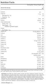 ANDREW LESSMAN Secure Soy Complete Meal Replacement - Vanilla 10 Servings - Only 63 Calories, 7g Non-GMO Soy Protein, Vitamins and Minerals, Low-Fat