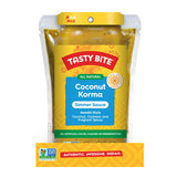 Tasty Bite Awadhi Style Coconut Korma Simmer Sauce, 7-Ounce 5-Pack, 3-4 Servings Per Pouch, Coconut, Cashews, Vegan