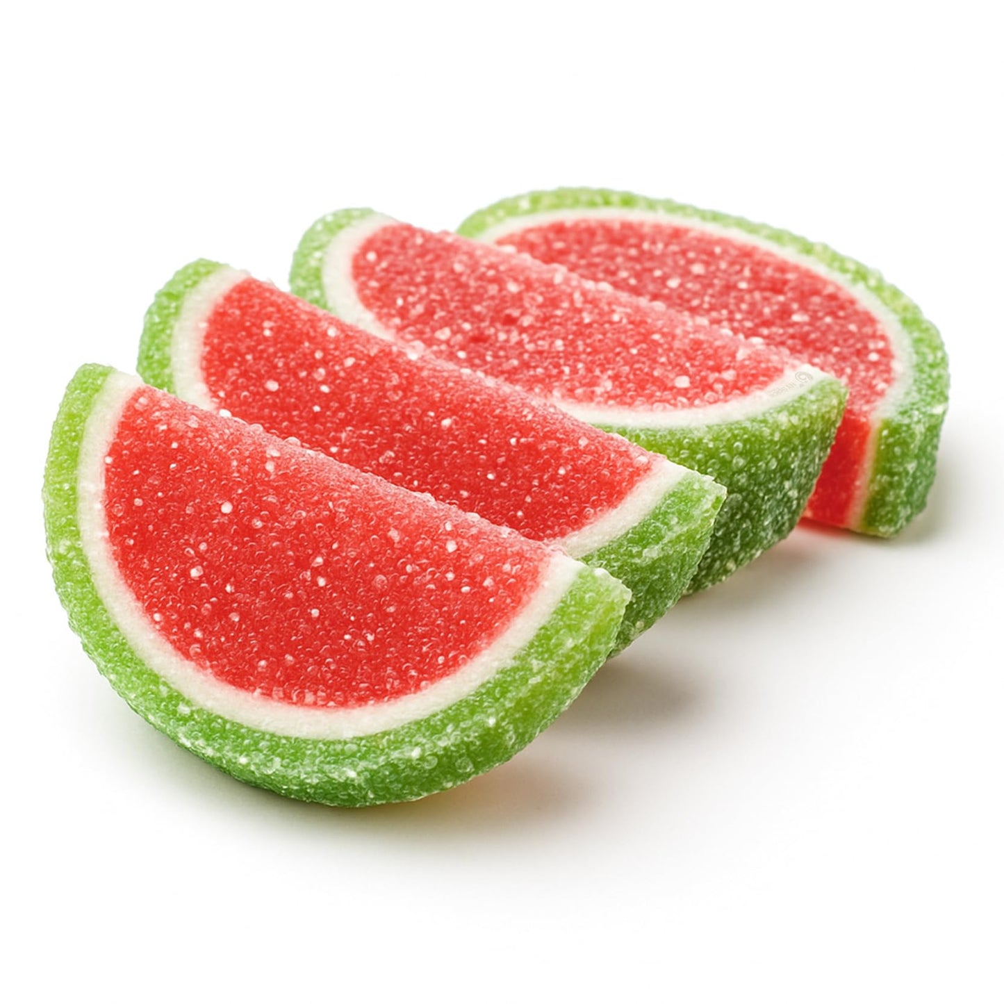 NY Spice Shop Watermelon Fruit Slices Candy - 8 Ounce Sweet Flavor Chewy Jelly Fruit Slices Candy - Old Fashioned Sliced Watermelon Fruits Gummies