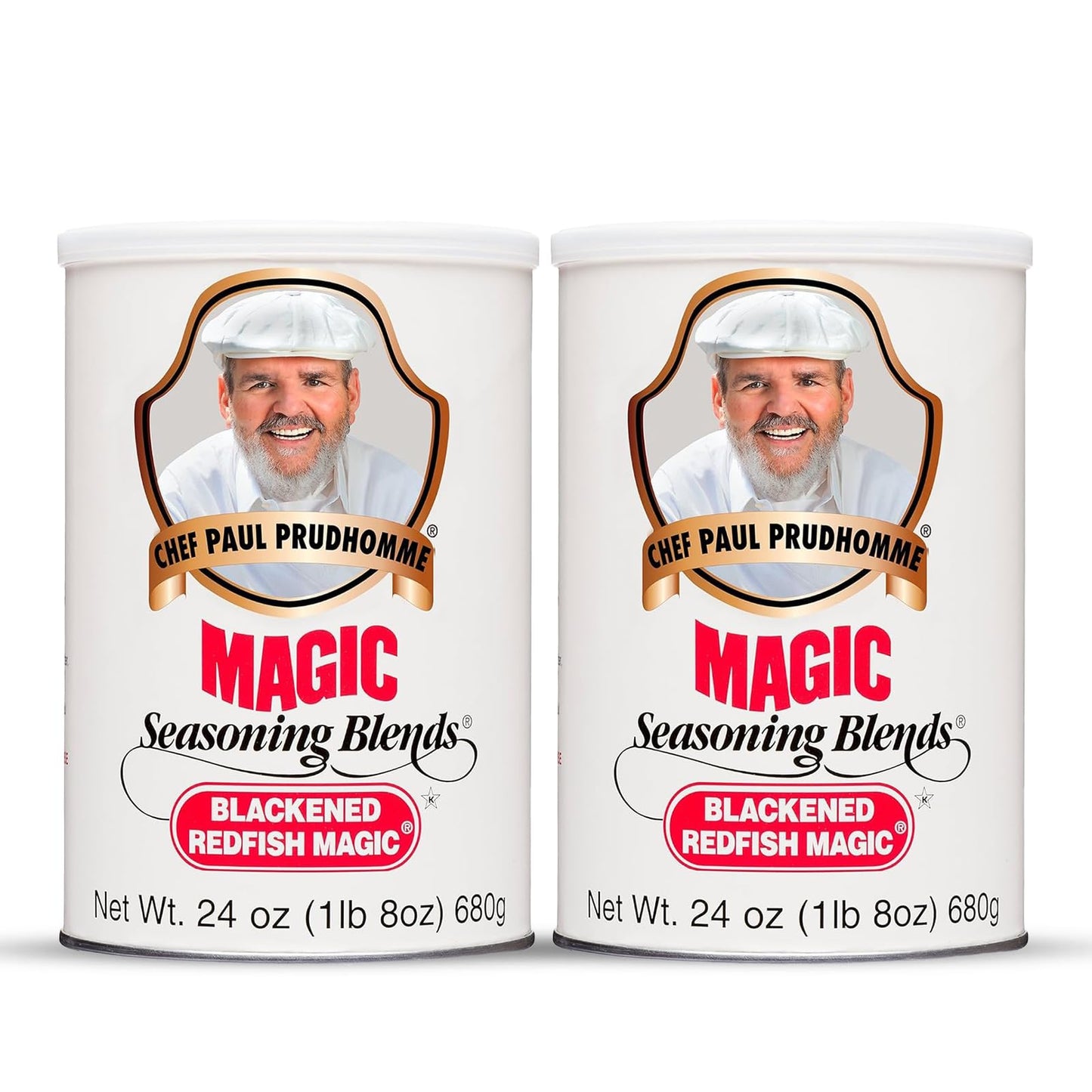 Chef Paul Blackened Redfish Magic Seasoning Blends | Cajun-Style Spices & Seasonings | Gluten-Free, No MSG, Bold Flavor | Perfect for Grilling