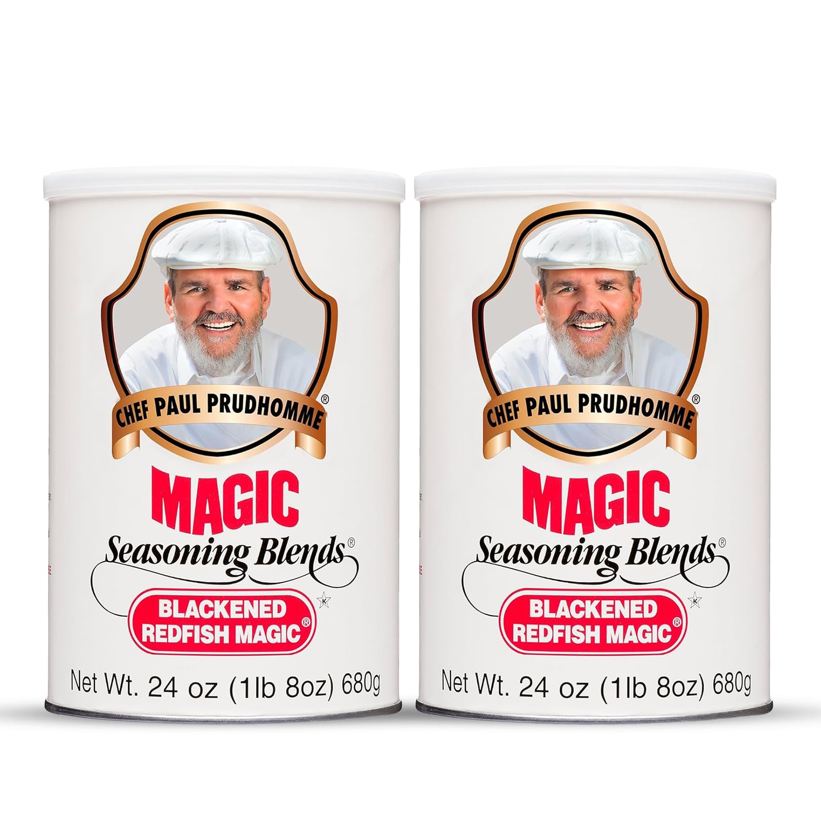 Chef Paul Blackened Redfish Magic Seasoning Blends | Cajun-Style Spices & Seasonings | Gluten-Free, No MSG, Bold Flavor | Perfect for Grilling