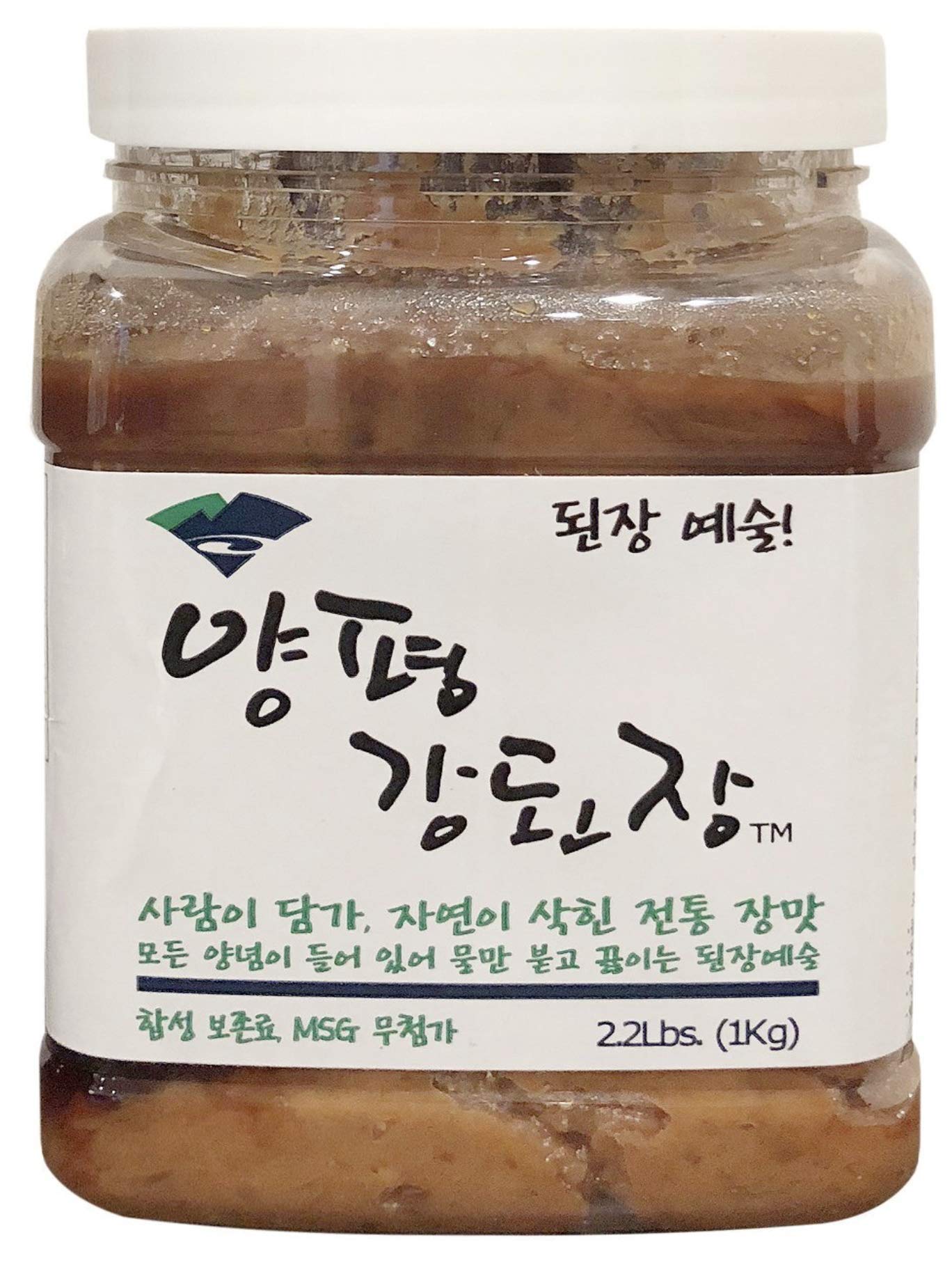 Yangpyeong Premium Unpasteurized Seasoned Soybean Paste and Hot Pepper Paste 2.2lbs