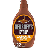 HERSHEY'S Caramel Flavored Syrup Bottle, 22 oz