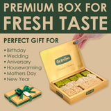 Baklava Style Turkish Delight - Chocolate, Hazelnut Cream & Pistachio Candy, Gourmet Turkish Sweets Box, Lokum Dessert, Dulces Turcos, 17.6 oz (500g)